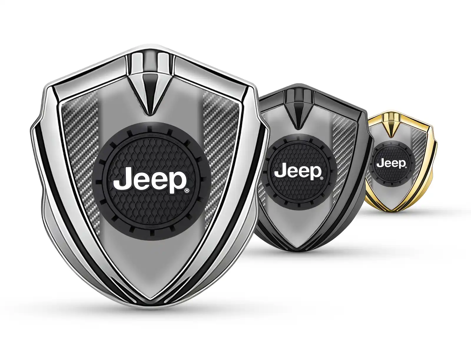 Jeep Abzeichen Selbstklebend Robuste Standard Größe